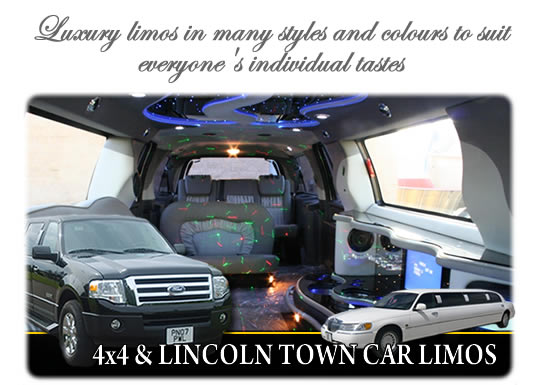 Limo hire in Wigan, Lancashire graphic